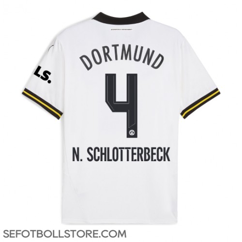 Borussia Dortmund Nico Schlotterbeck #4 Replika Tredje Tröja 2024-25 Kortärmad